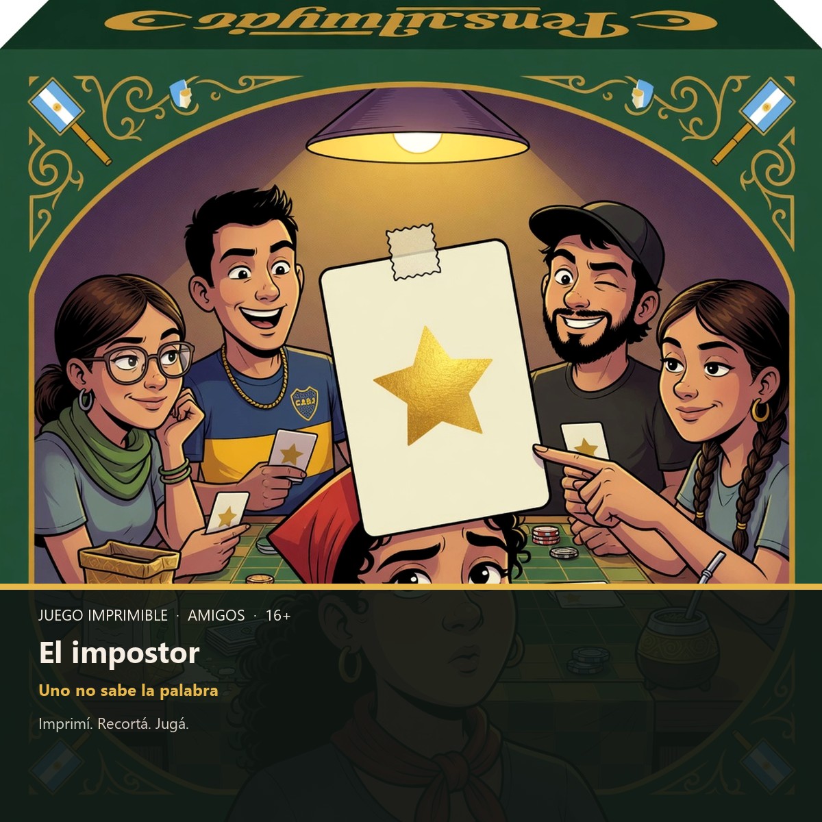 Juego el impostor para amigos