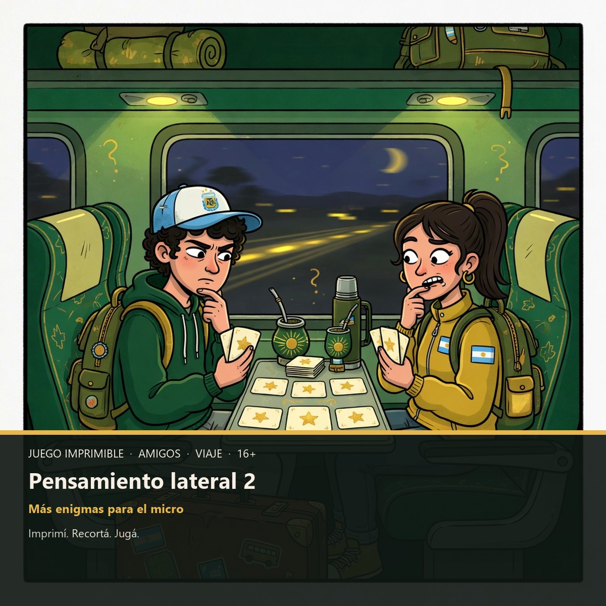 Juego pensamiento lateral 2 para viajar