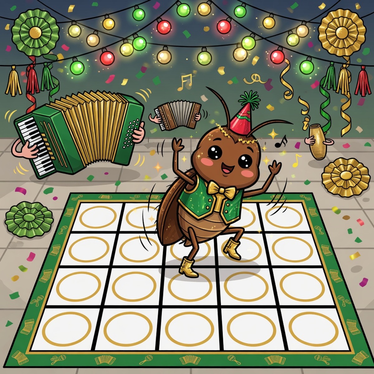 Juego bingo musical versión: Cumbia