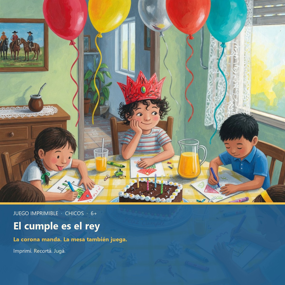Juego el cumple es el rey