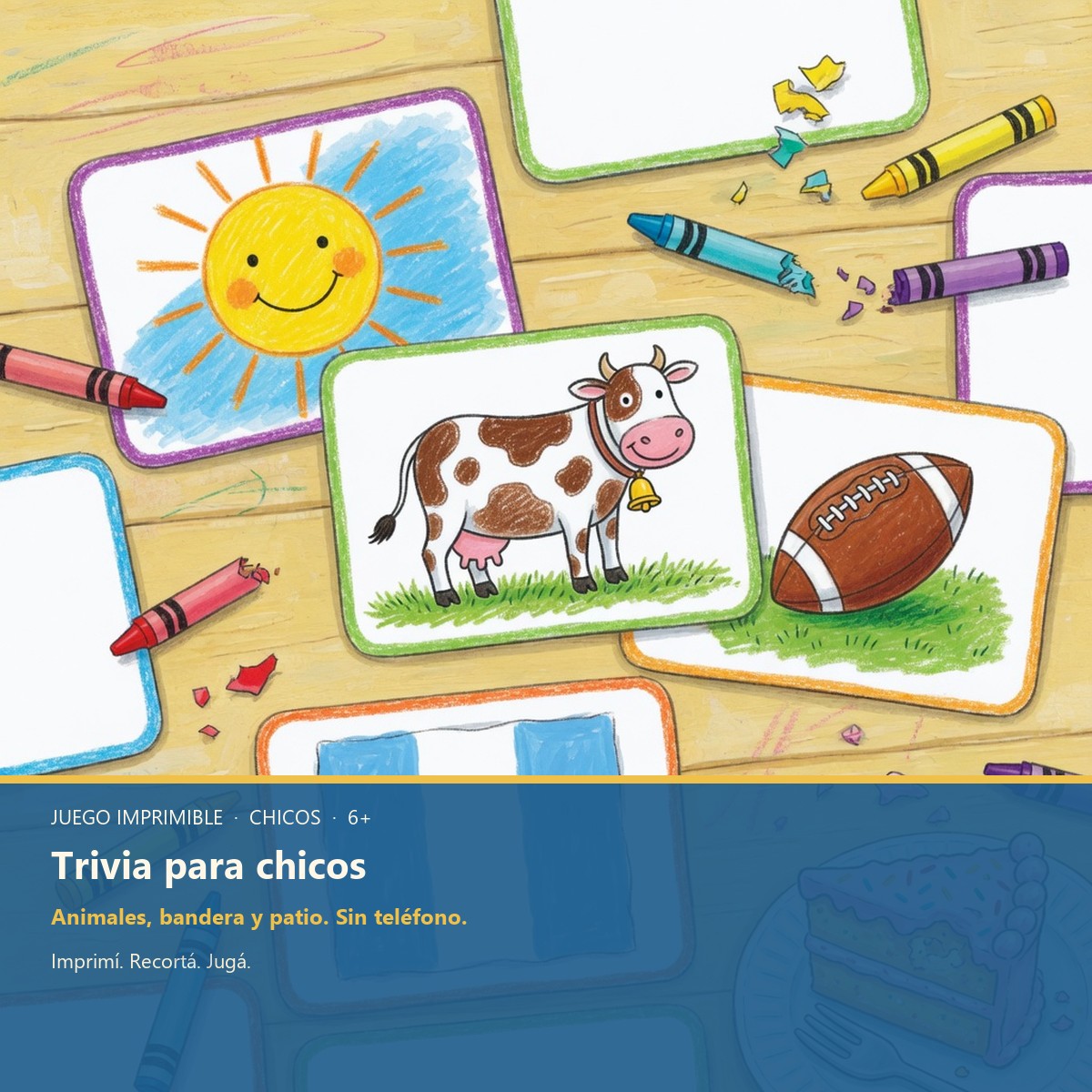 Juego trivia para chicos