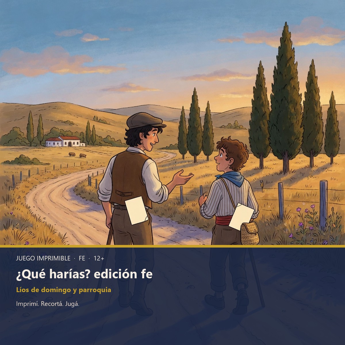 Juego qué harías edición fe