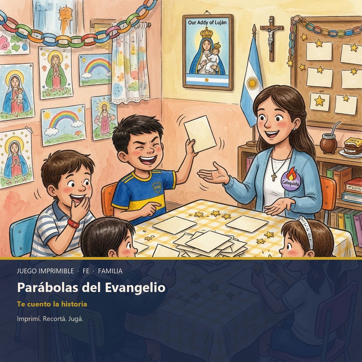 Juego parábolas del Evangelio