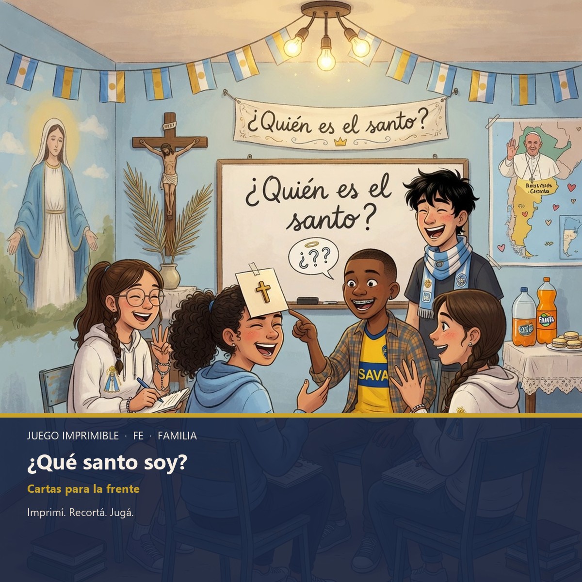 Juego qué santo soy