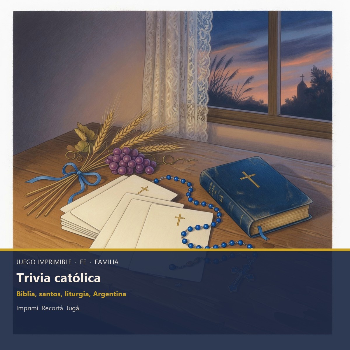 Juego trivia católica para la familia