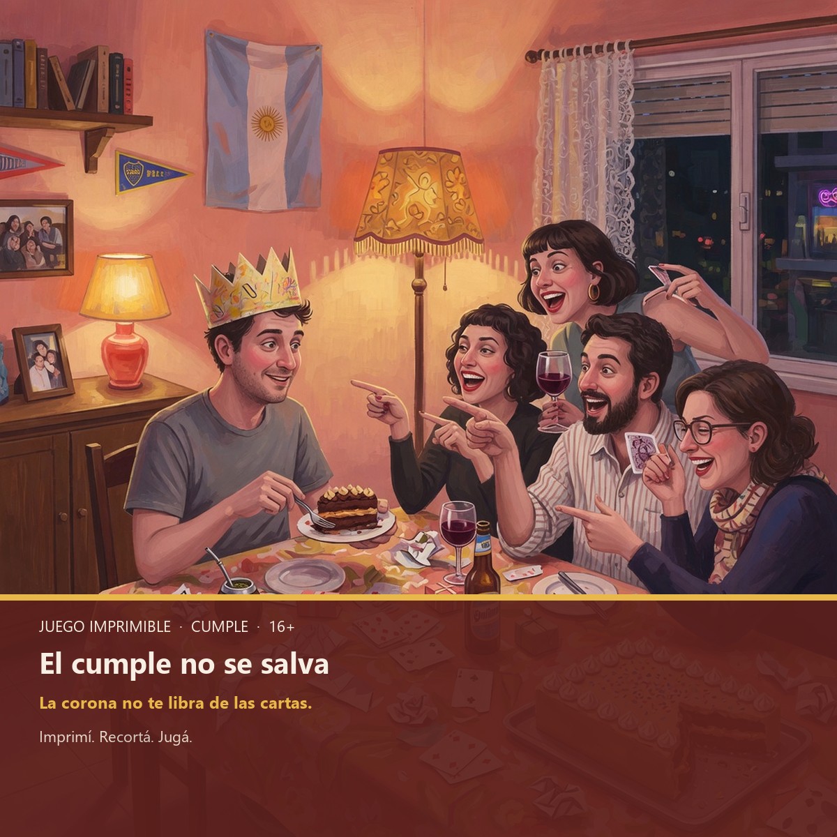 Juego el cumple no se salva