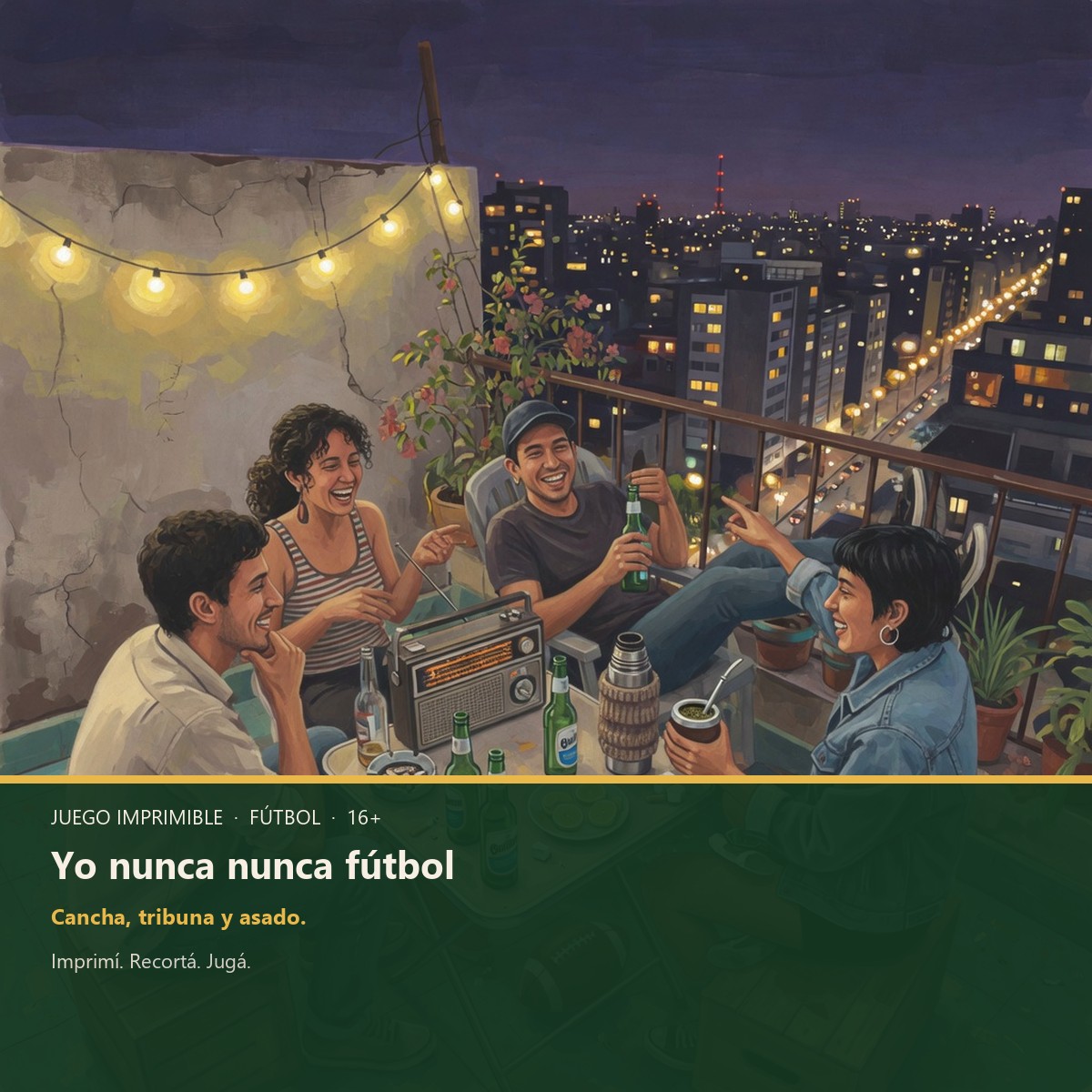 Juego yo nunca nunca fútbol