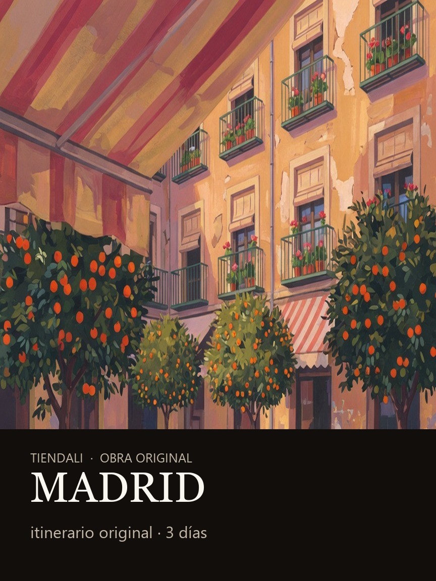 Itinerario original: 3 días en Madrid