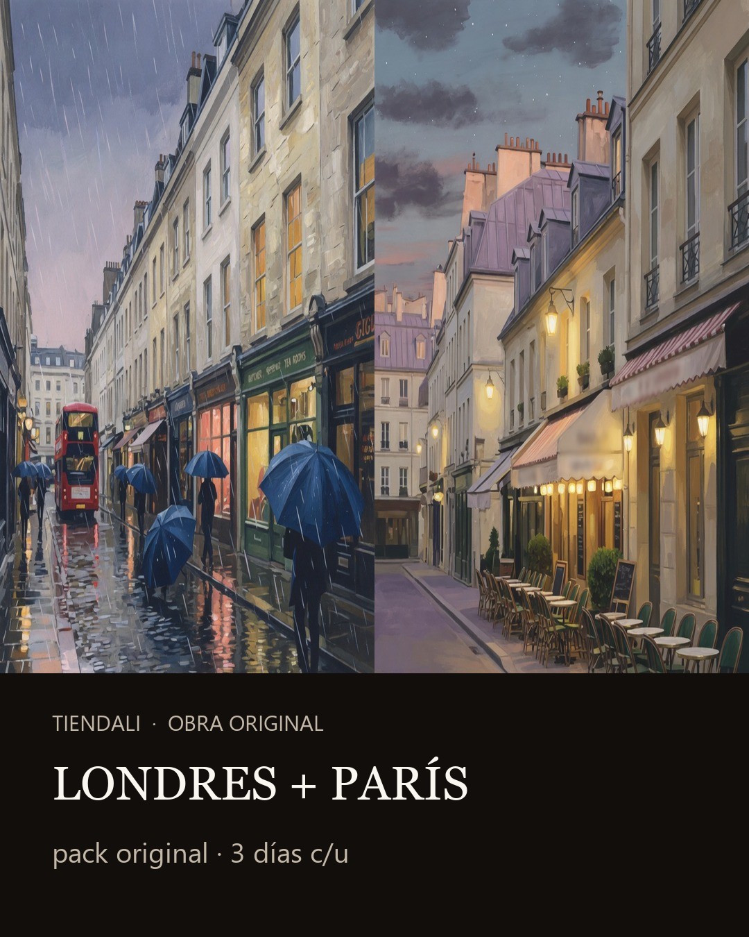Pack original: Londres + París