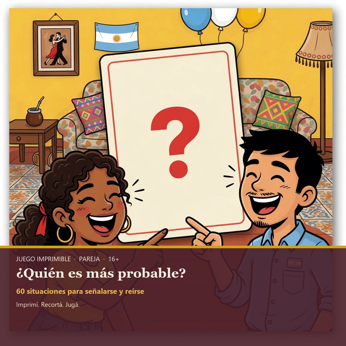 Juego para parejas: quién es más probable