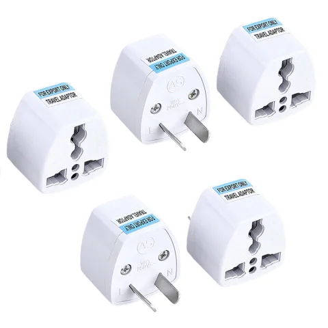 Adaptador Universal Enchufe Viajero X5 Unidades ADAP003 Dinax