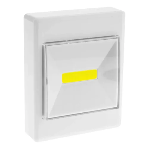 Luz De Emergencia Tecla Led Cob Autoadhesiva Con Imán