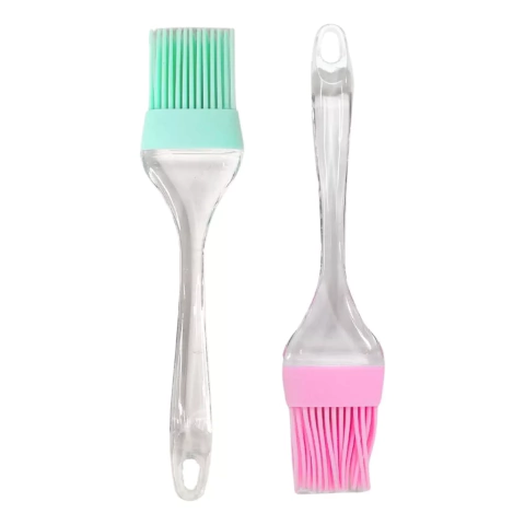  Pincel Silicona Para Repostería Mango Cristal x2 unidades Benabi