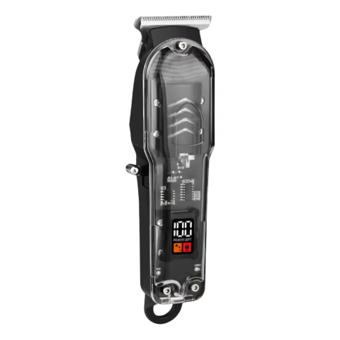Máquina De Cortar Pelo Inalámbrica Barbería Display Digital