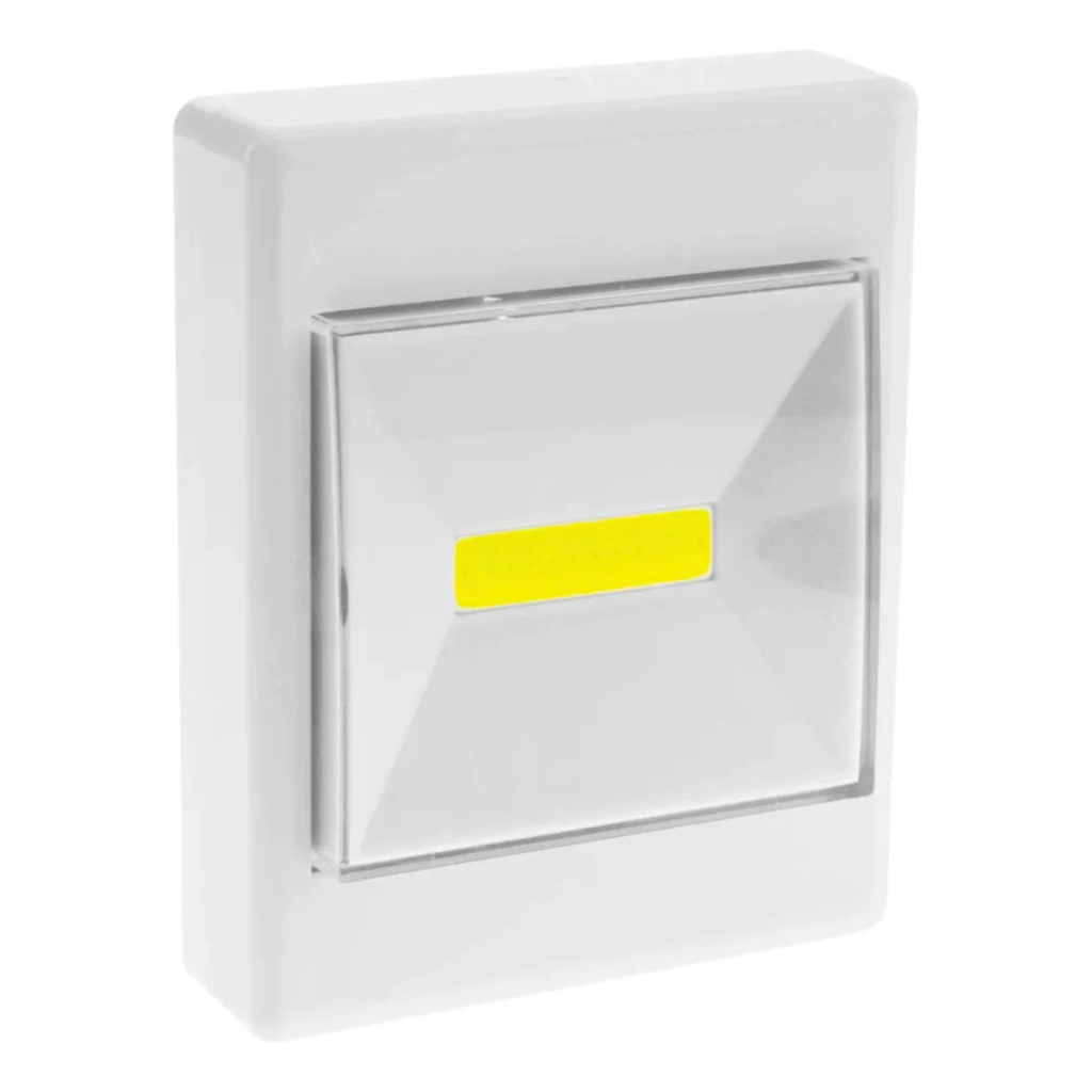 Luz De Emergencia Tecla Led Cob Autoadhesiva Con Imán