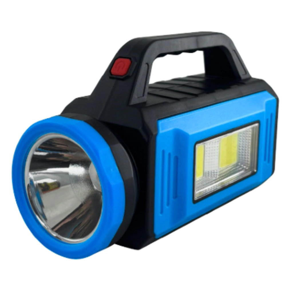 Linterna Led Recargable Cob Panel Solar De Mano Portátil